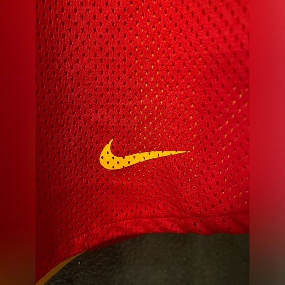 KC Chiefs NIKE DRI-FIT Womens Mesh Layer Jersey Tank Top Shirt NFL Kansas City - Picture 3 of 10